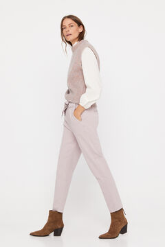 Cortefiel Slouchy trousers Pink