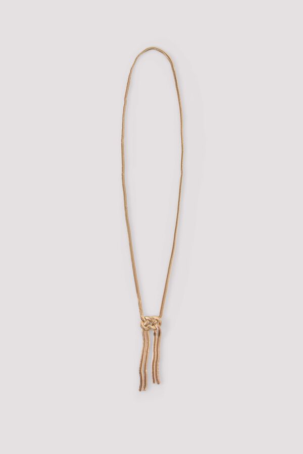 Cortefiel Collar nudo cadenas Dorado