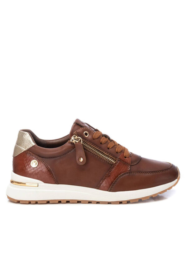 XTI Chinelo feminino Castanho