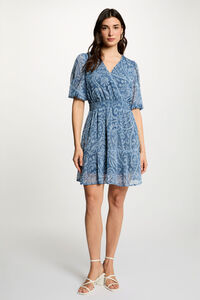 Morgan Vestido curto cruzado