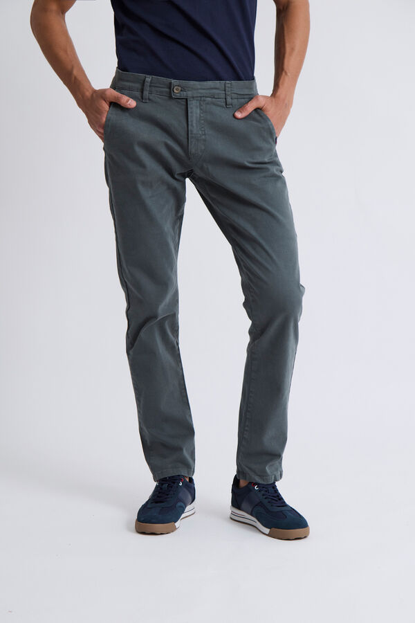 Williot Calças chino justas Azul