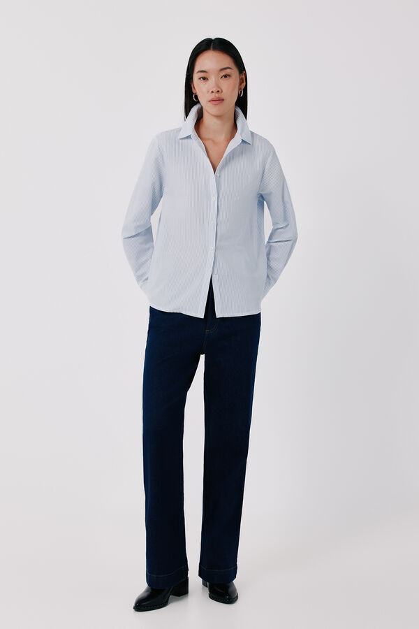 Cortefiel Bootcut jeans Blue