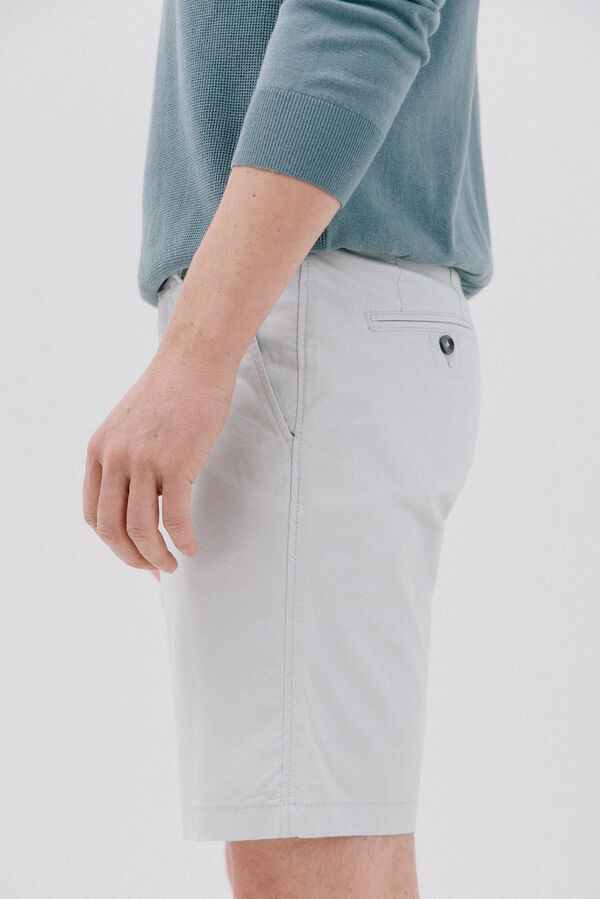 Cortefiel Chino bermuda shorts Blue