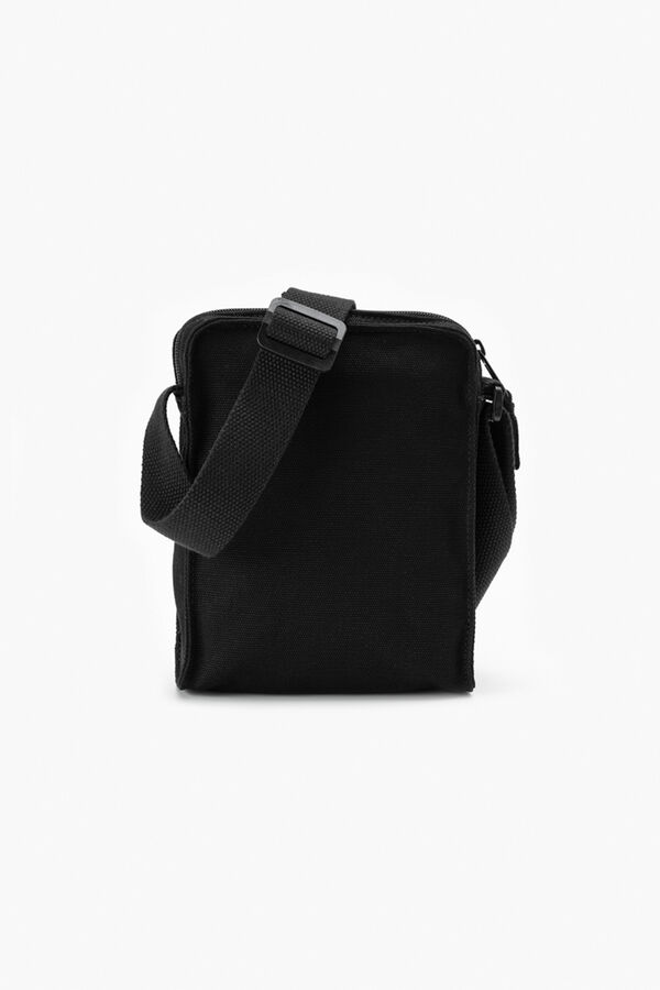 Levi's Bolsa pequena de ombro com fecho-éclair Preto