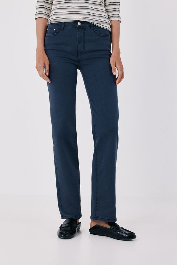 Cortefiel Sensational straight jeans Dark grey