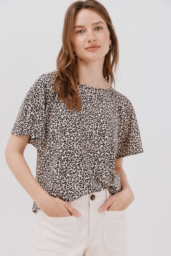 Cortefiel Essential fluid T-shirt Multicolour