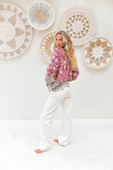 Jaase Blusa estampado floral Subiu