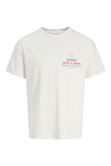 Jack & Jones T-shirt estampada logo Branco