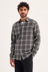 Dockers Camisa slim fit Castanho