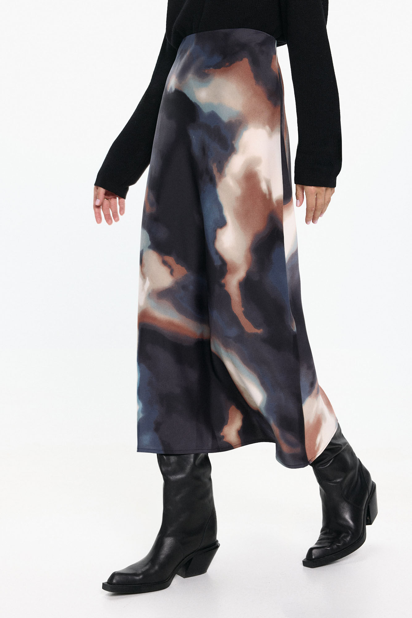 Vero Moda Saia longa estampada