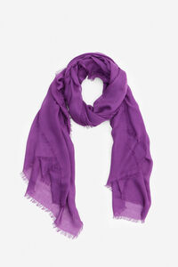 Cortefiel Plain lightweight scarf Purple