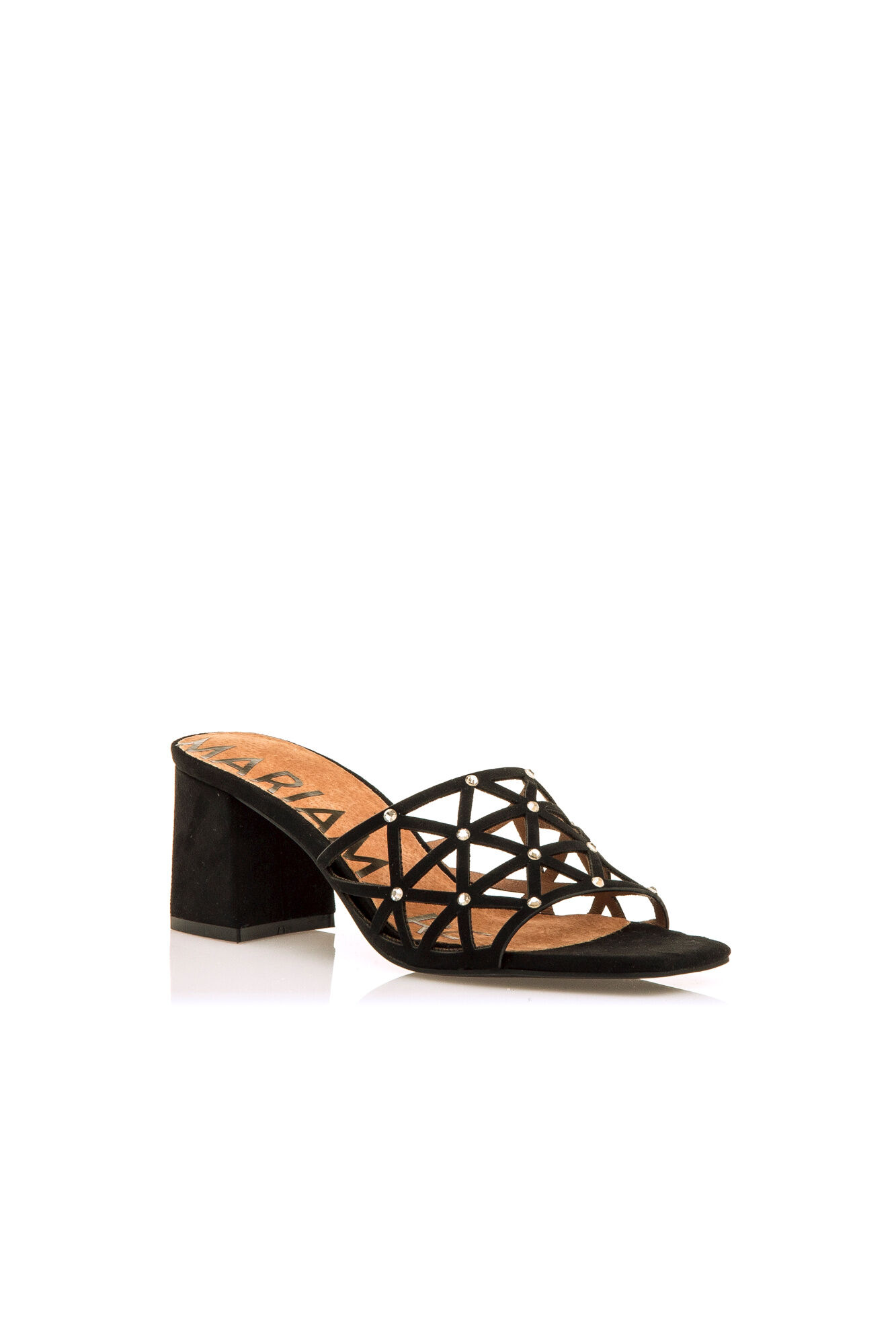 Maria Mare Woodit heeled sandal