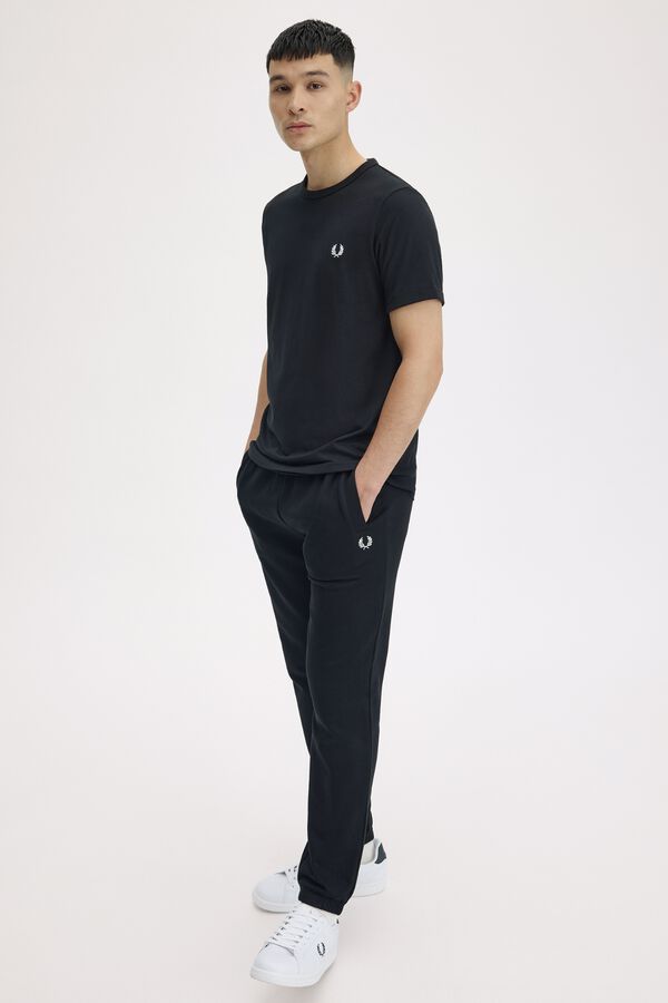 Fred Perry Plain short sleeve T-shirt Black