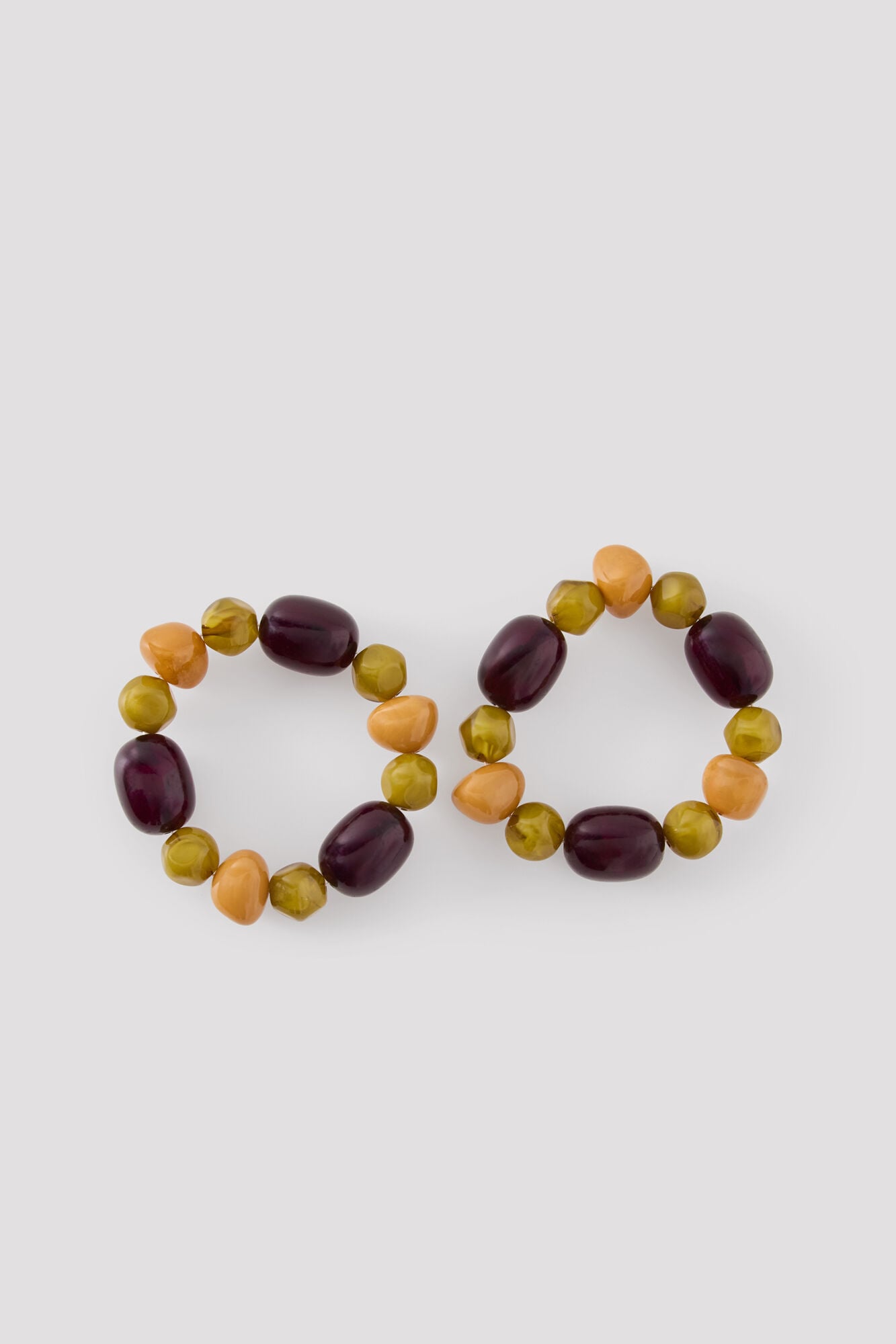 Cortefiel Set pulseras el&aacute;sticas
