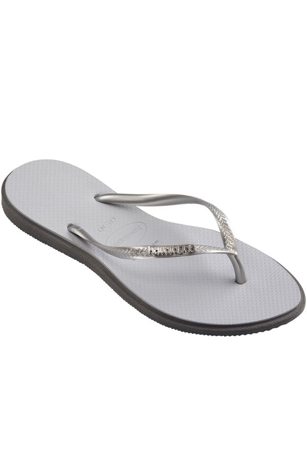 Havaianas Sand&aacute;lia Slim Point Cinzento