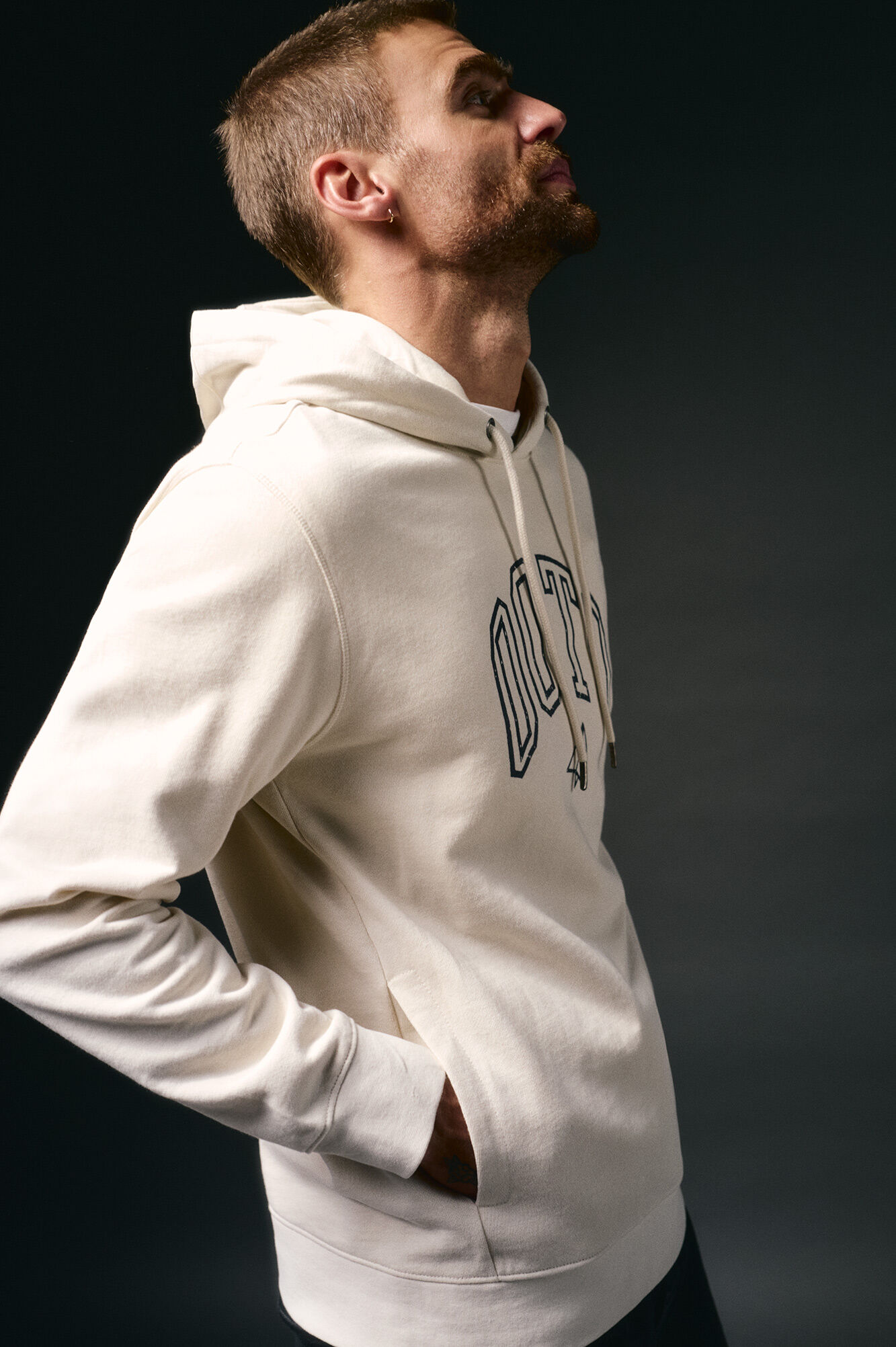 OOTO Sweatshirt logo com capuz