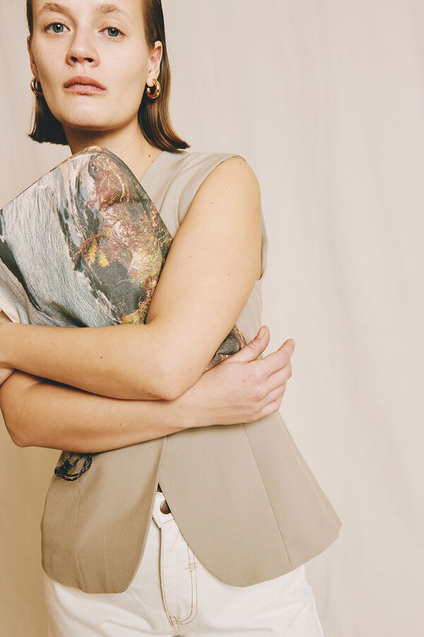 Zubi Bolsa de lona Pragueira Azul