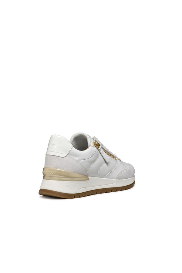 Cortefiel Deportiva low cut de mujer Blanco