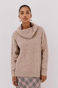 Cortefiel Wide neck sweater