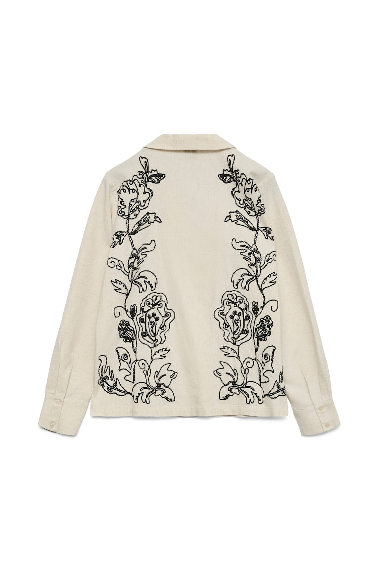 Vero Moda Camisa de linho com estampado