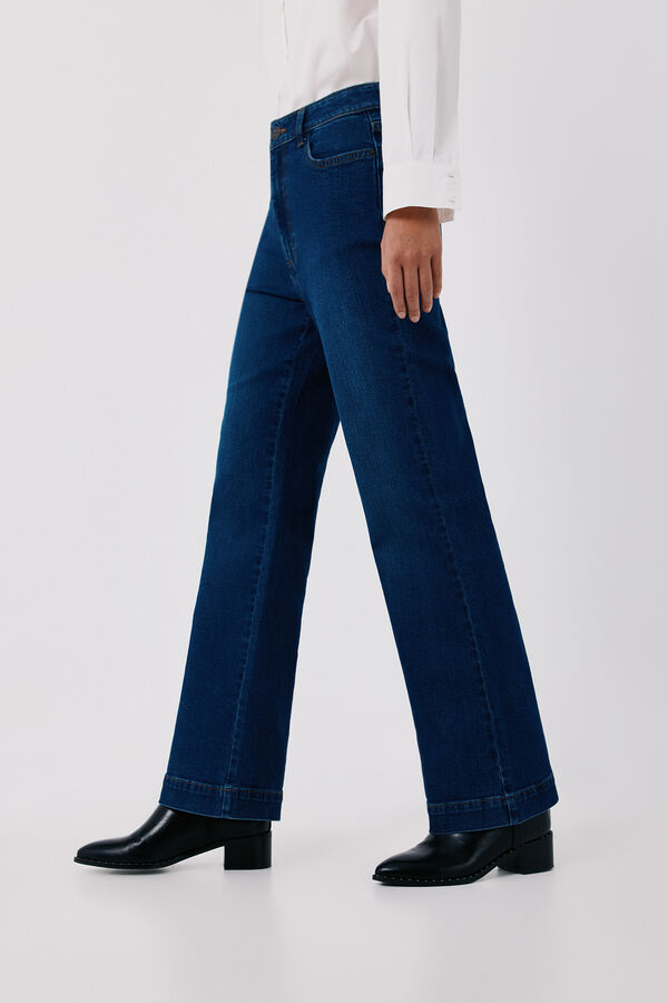 Cortefiel Bootcut jeans Blue