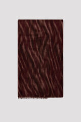 Cortefiel Zebra print scarf Printed brown