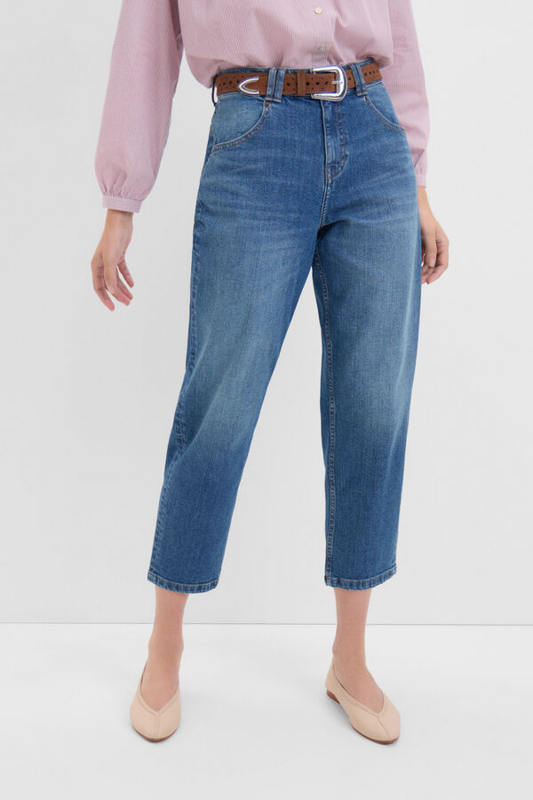 Cortefiel Carrot jeans Blue