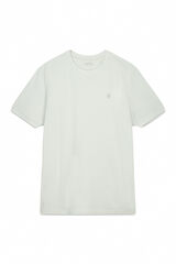 Cortefiel Basic piqué t-shirt Kaki