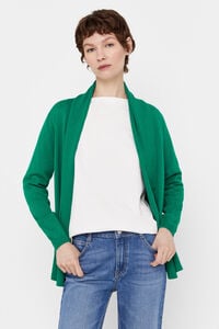 Cortefiel Shawl collar jacket Green