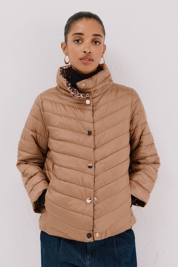 Cortefiel Reversible Thermolite® jacket Beige