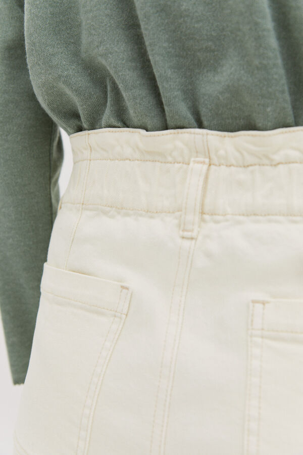 Cortefiel Easy fit jeans Ivory