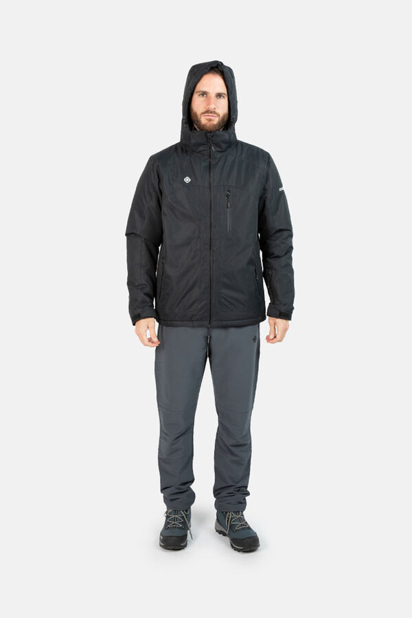Cortefiel Mount-Tex fabric jacket with Mount-Loft filling Black