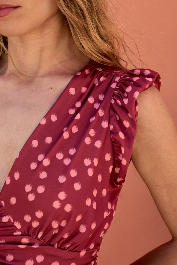 Pol&iacute;n Et Moi Vestido de convidada Lourdes Granada