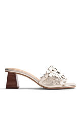 Gioseppo Mules salto de pele Dourado