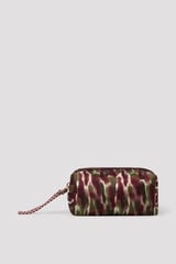 Cortefiel Printed mini vanity case Printed brown