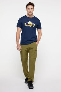Cortefiel Classic short-sleeved T-shirt Navy