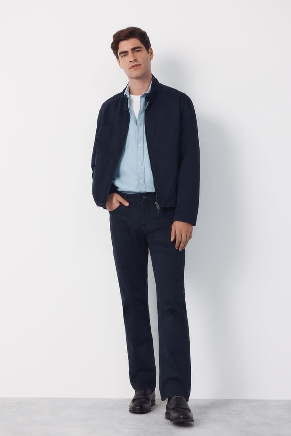 Cortefiel Casual lightweight jacket  Navy