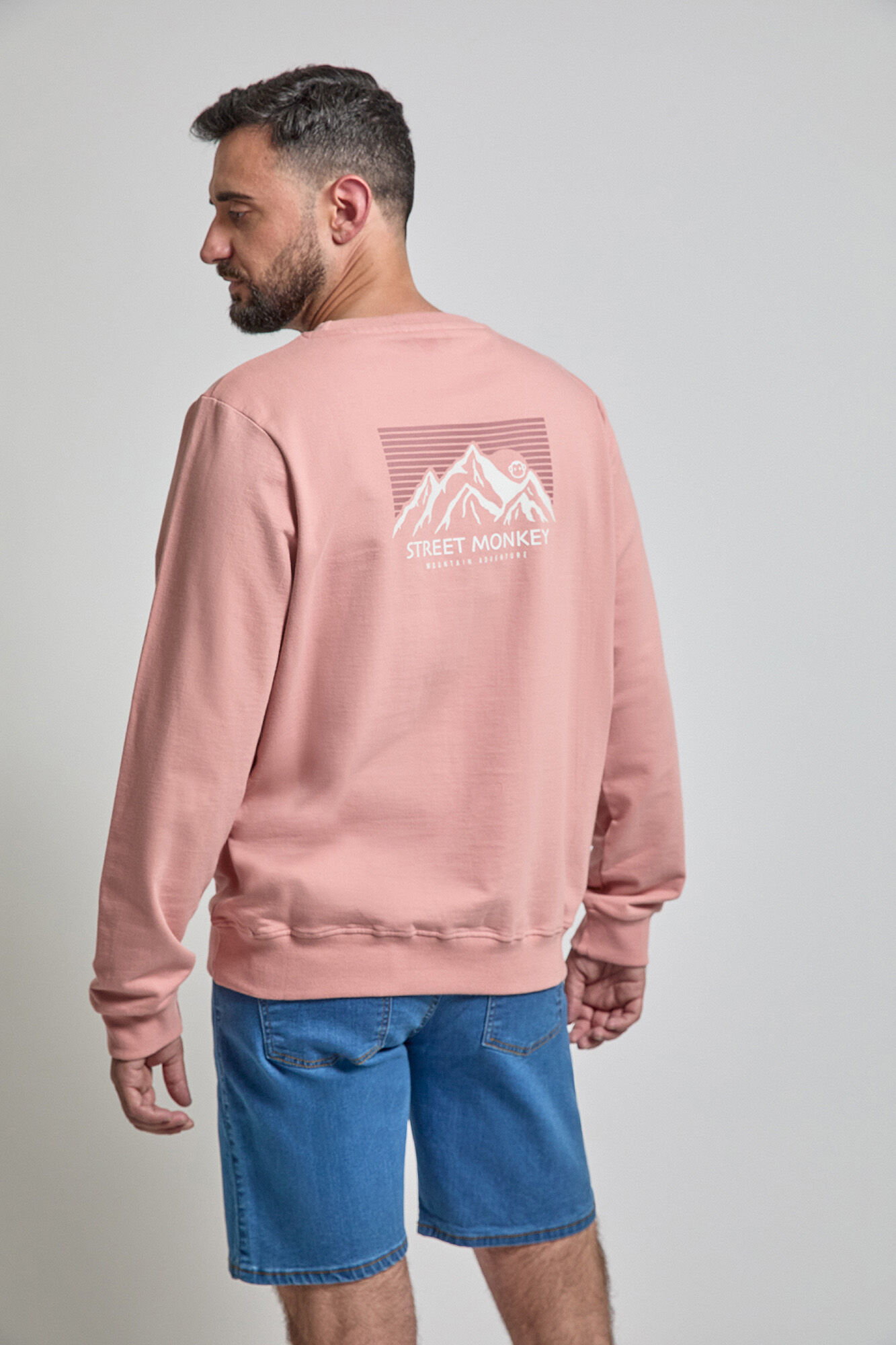 Street Monkey Sweatshirt estampada