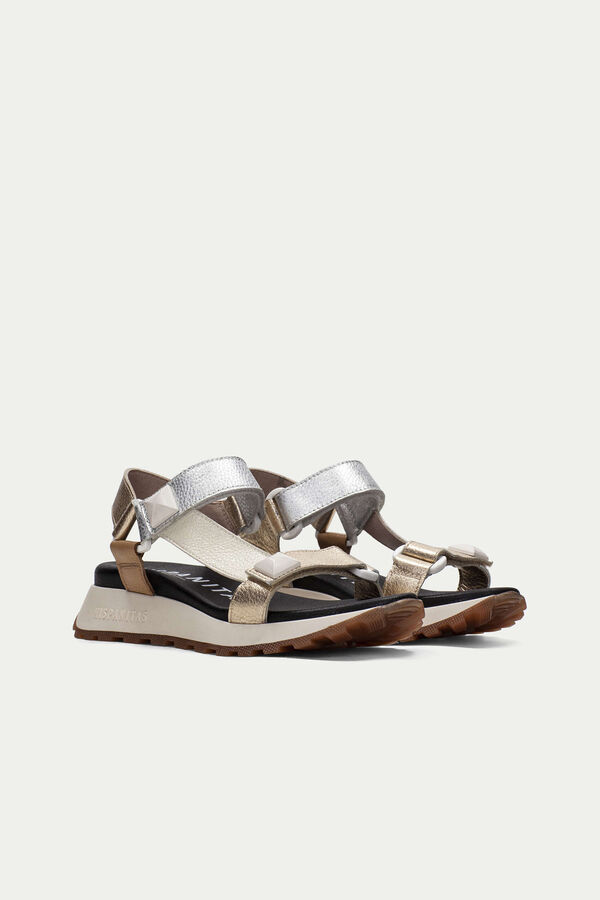 Cortefiel MAUI sports sandal with studs Grey