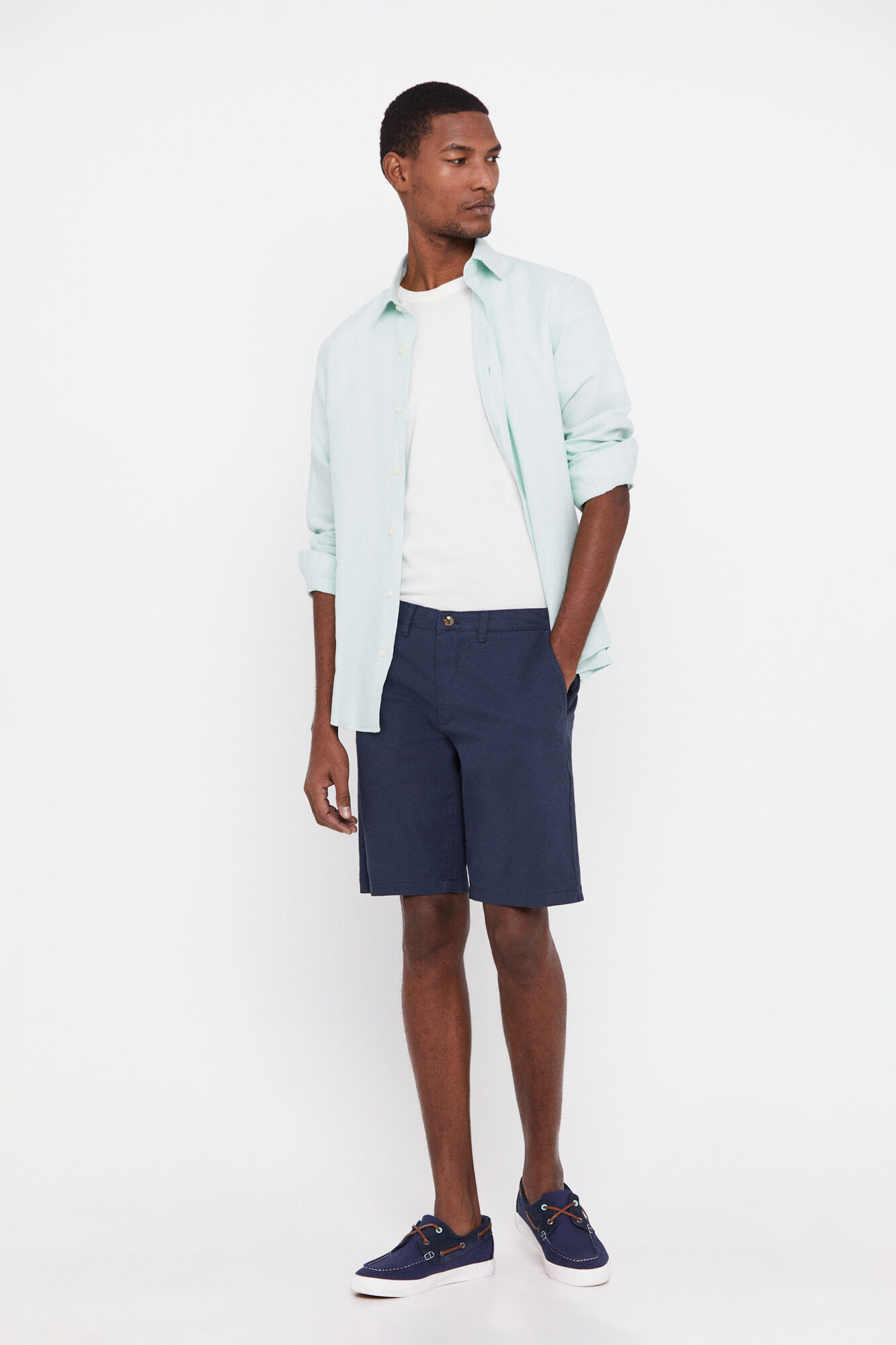 Basic chino bermuda shorts