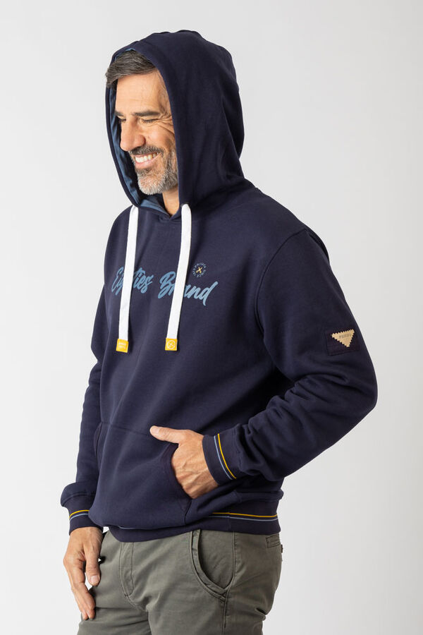 Privata Sweatshirt com gola redonda Azul
