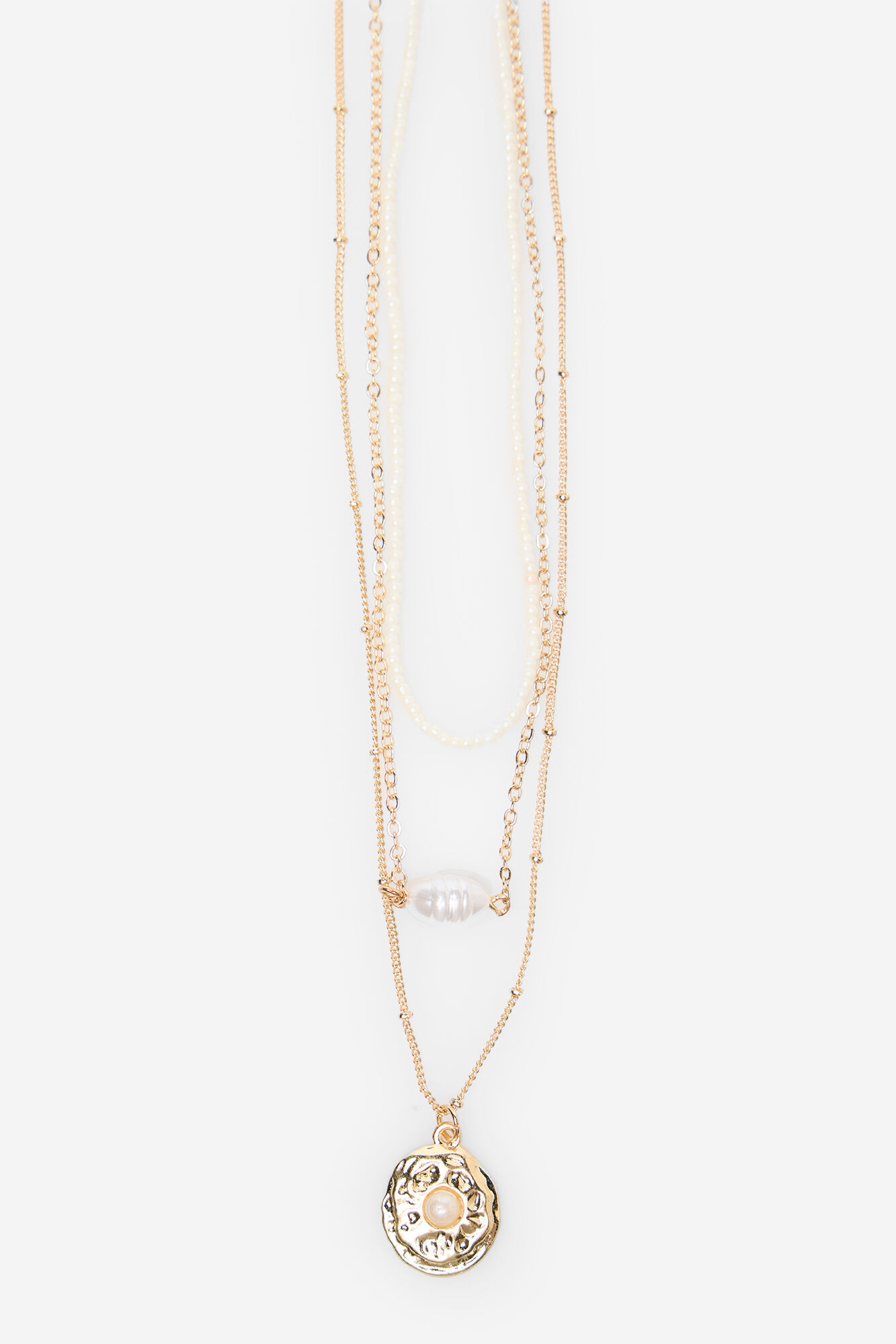 Cortefiel Medal necklace