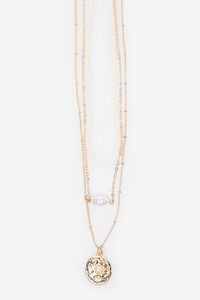 Cortefiel Medal necklace