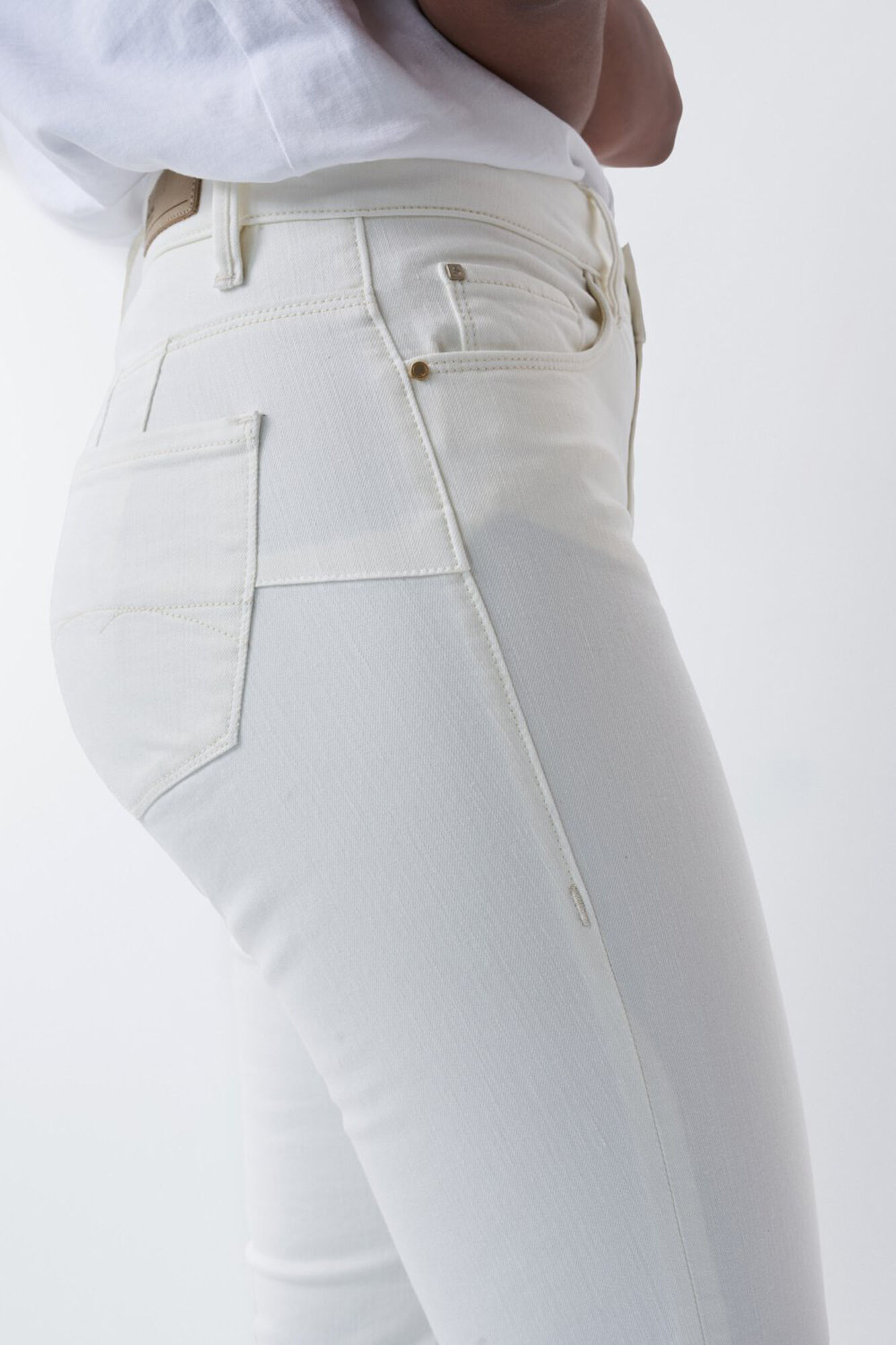Pantalon push up best sale blanco