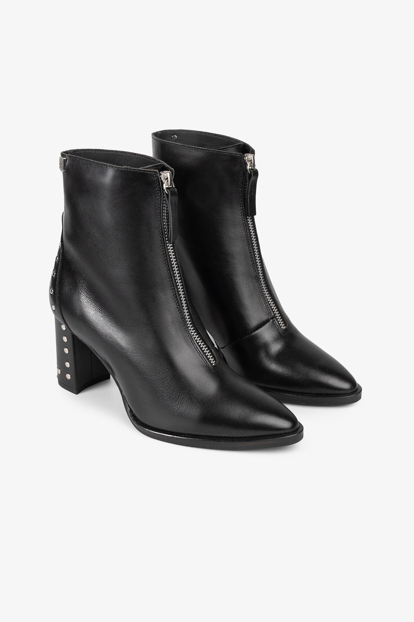 Popa Botim feminina de couro Athena