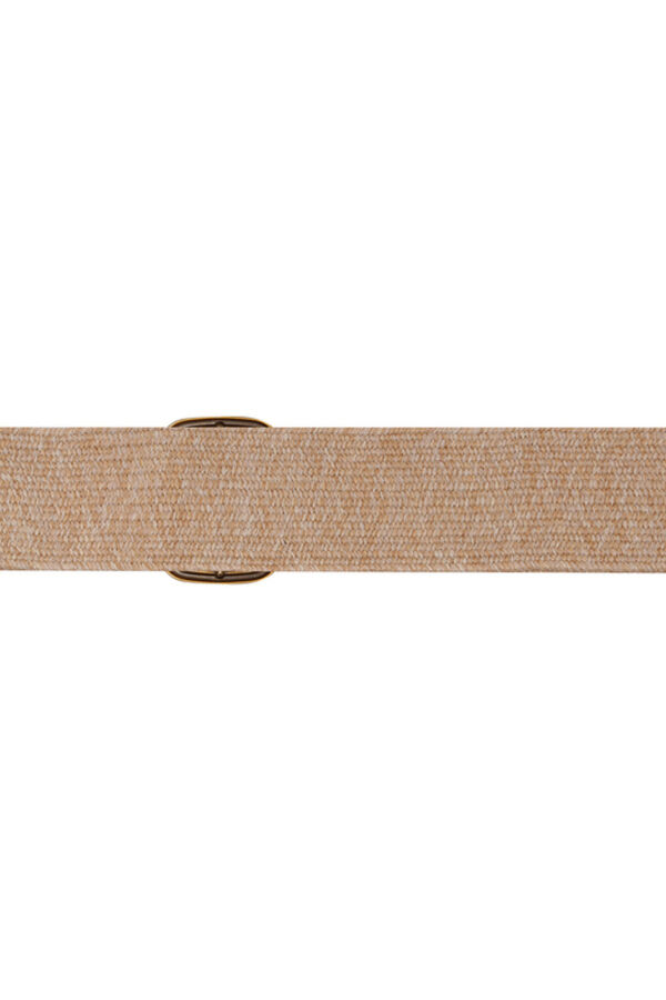 Grace & Mila Popcorn belt Beige