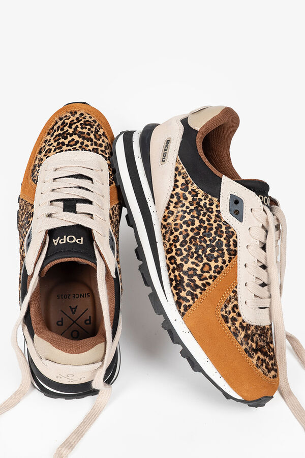 Popa Blake Animal Esporte Feminino Castanho