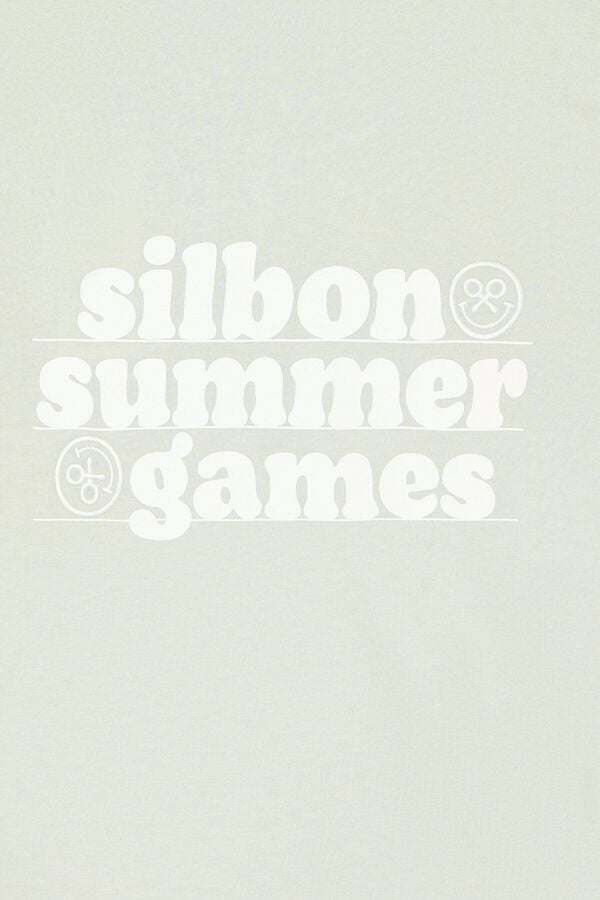 Silbon T-shirt summer games Verde