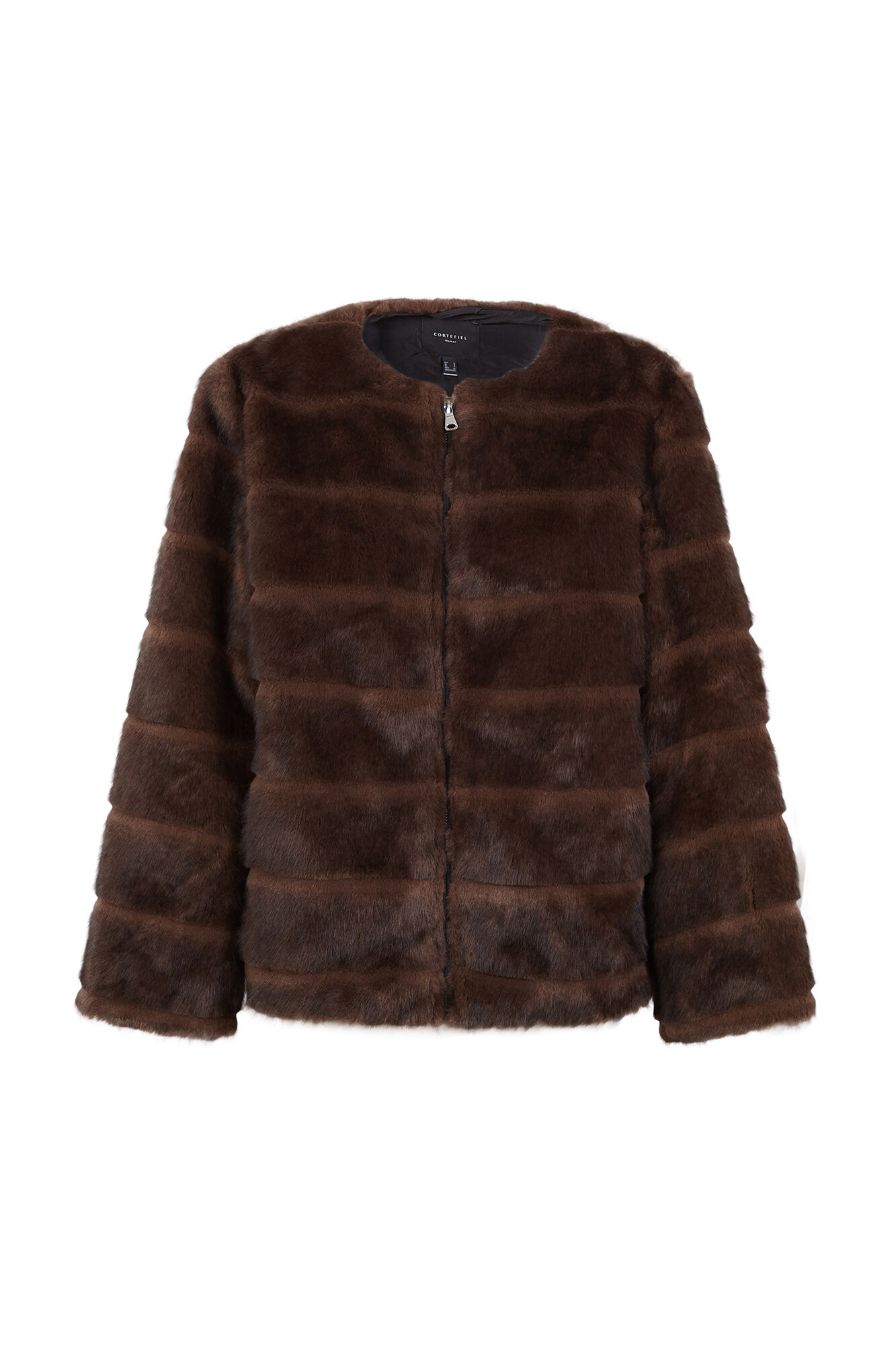 Cortefiel Faux fur short coat