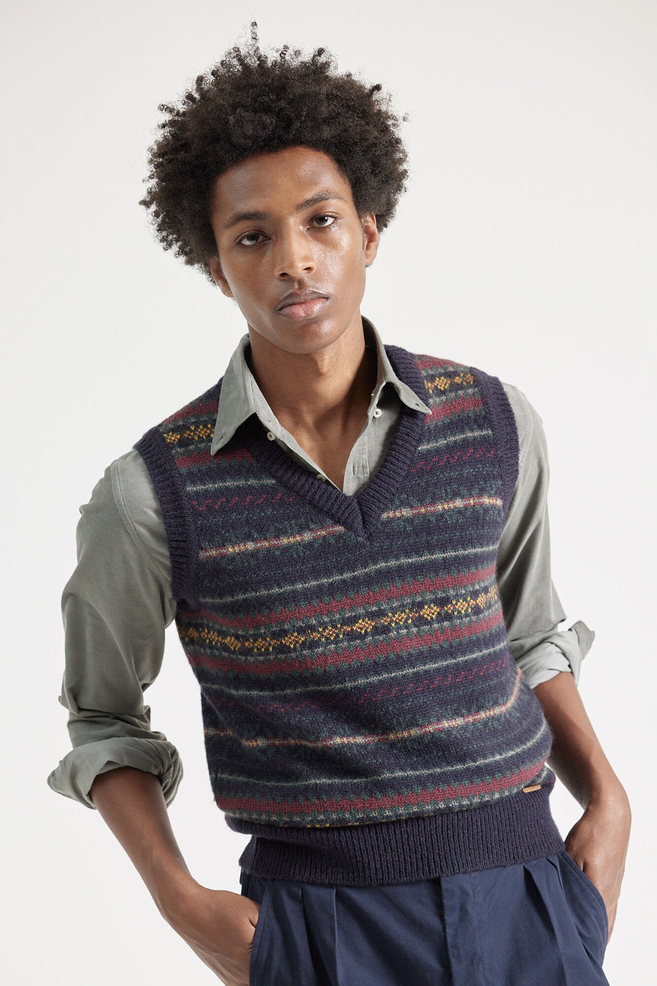 Chalecos de punto hombre baratos new arrivals